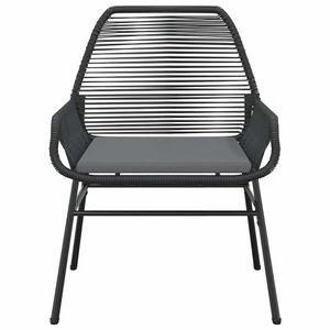 Ensemble de salle à manger de jardin gris foncé - Product Image 5