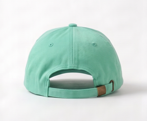 Gorra de Algodón Verde Menta Ajustable con Ribete de Cuerda – Gorro Casual Unisex para Primavera y Verano - Product Image 2