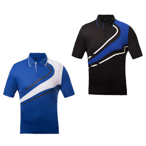 T-shirt personnalisé avec logo, polos d'été à revers, vêtements de travail en soie 100% coton à manches courtes avec logo brodé, t-shirt publicitaire - Product Image 4