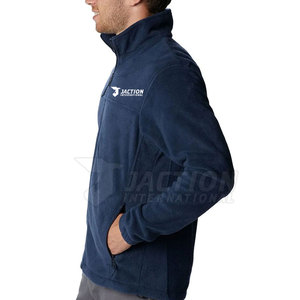 Long Sleeves Latest Design High Quality Winter Jacket Men Top Selling Custom Design <b>Fleece</b> Jacket - Product Image 3