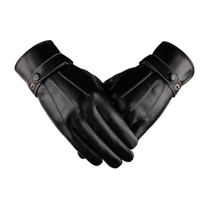 Gants en cuir d'agneau lisse de haute qualité, originaux, pour l'hiver, élégants, fabriqués au Pakistan, pour une utilisation en extérieur. - Product Image 2