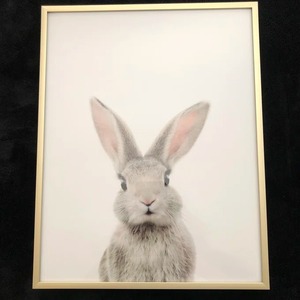 Cadre photo en bois minimaliste, rectangulaire, vertical, impression numérique couleur intégrale, affichage mural - Product Image 3