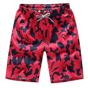 Shorts sublimados fabricados con poliéster sublimado, material transpirable de secado rápido, cintura elástica, modernos y a la moda. - Product Image 1