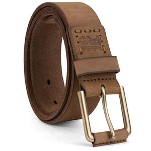 Heat Transfer Printing Custom Logo Genuine Leather Belts Heavy Duty Brass Buckle Belt Men's Accessories Eco Friendly - Product Image 3