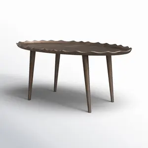 Mesa Redonda de Acero Inoxidable Hecha a Mano y Ecológica para Bodas y Navidad, Diseño Costero Elegante, Uso en Oficina, Zahid Exports - Product Image 4