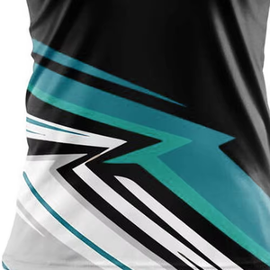 T-shirts de sport unisexes à manches courtes en polyester 100% tricoté, imprimés par sublimation, personnalisables, style streetwear, prix abordable, OEM ODM - Product Image 3
