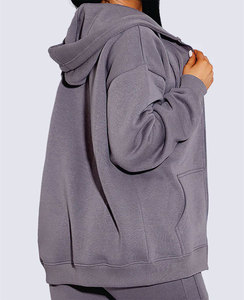 Ensemble de survêtement décontracté d'hiver pour hommes, grande taille, uni, sur mesure, respirant, coupe-vent, en polyester/coton, à prix avantageux - Product Image 2
