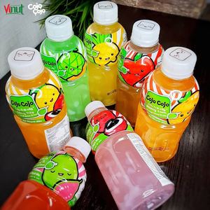 เครื่องดื่มน้ำผลไม้เขตร้อนพร้อม Nata de COCO และเยลลี่330มล. vinut ผลิตฉลากส่วนตัว - Product Image 4