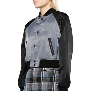 Chaqueta Varsity Corta para Mujer, Hecha 100% con Lana, Diseño Personalizado Impreso 2026, Servicio OEM - Product Image 3