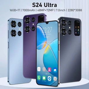 สมาร์ทโฟนปลดล็อคขายส่ง S24 Ultra สีขาว โทรศัพท์มือถือยี่ห้อส่วนตัว ระบบแอนดรอยด์ รองรับ 4G - Product Image 3