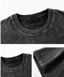 Soft Knitted Oversized Casual Streetwear Summer T-Shirt for Men - Product Image 6