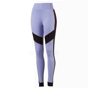 Leggings de yoga mi-longs pour femmes, personnalisés, sans couture, extensibles, respirants, pour la course à pied, la gym, les entraînements, fabricant OEM - Product Image 3