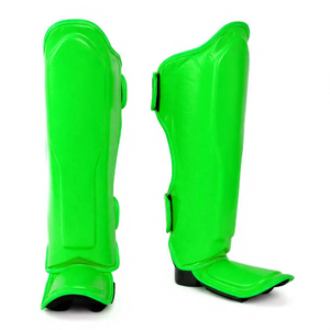 Protège-tibias de boxe Muay Thai pour enfants, personnalisés par le fabricant, en cuir PU professionnel - Product Image 5