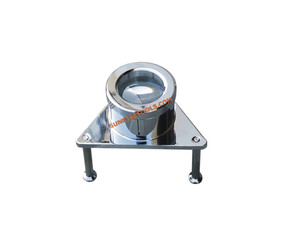 Loupe irrégulière en plastique SUNTOOLS/STIPL pour la testation de bijoux, loupe 2,5x avec poignée en métal - Product Image 3