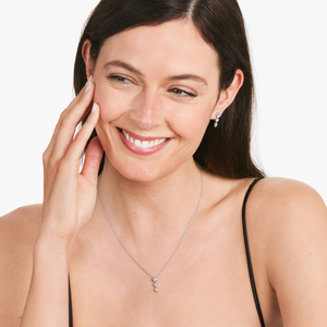 Elegante Collar de Tenis de Moissanita para Mujer, Cadena Fina y Delgada, Piedras Brillantes con Corte de Diamante, Joyería de Plata de Ley 925, Regalo - Product Image 5