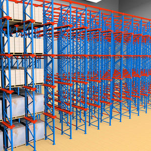 Superior Quality High-Density <b>Racking</b> Dense Storage <b>System</b> Drive-through <b>Racking</b> Pallet Flow <b>Racking</b> for Warehouse Storage - Product Image 6