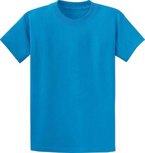 Camiseta de Manga Corta para Hombre, Cuello en V, de Poliéster/Algodón, con Estampado Serigrafiado, Antiarrugas, Ecológica, Transpirable, Ligera y de Secado Rápido - Product Image 5