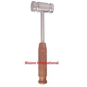 Martillo Ortopédico Manual BISONS, Instrumento de Percusión Quirúrgica de Grado Médico, Acero Inoxidable - Product Image 2