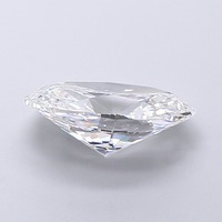 Diamant ovale de 2,53 carats, qualité VVS2, pierre créée en laboratoire CVD, polissage excellent, pour bijoux de mariage solitaires de luxe sur mesure.