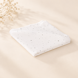 Manta Envolvente para Bebé de Muselina de Algodón Orgánico |   Envoltura de punto para bebé, ligera, transpirable, con estampado de dibujos animados, de primera calidad - Product Image 1