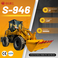 Shanli CE S-946 2t Landwirtschaftsgerät Frontlader Mini Diesel Kompaktlader Maschine zum Verkauf