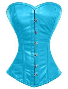 Corsé Elegante de Cuero para Entrenamiento de Cintura, Sexy, Tallas Grandes para Mujer, Corsé Bordado Sobre el Busto, Top Bustier de Torso Largo - Product Image 5