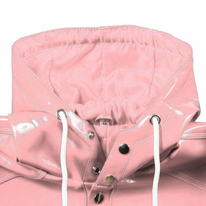 Impermeable Unisex de PVC Resistente, Transpirable y de Secado Rápido, Largo Regular, con Logotipo Frontal Personalizable, Estilo Urbano - Product Image 6