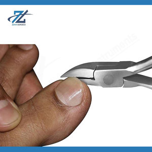 Sharp Curved Eagle Nose <b>Nail</b> Nipper Stainless Steel Wide Jaw Ingrown Fingernail Cutter Dead Skin Remover <b>Tool</b> Made in Pakistan - Product Image 5