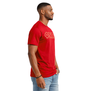 Camiseta de 3 Letras Kappa Alpha Psi Phi Nu Pi, Color Carmesí o Granate, Ropa de Fraternidad Griega con Diseño Clásico, Comodidad y Estilo Premium - Product Image 3