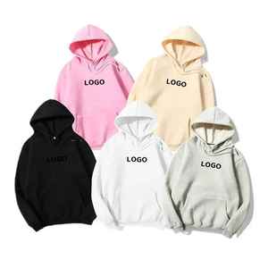 Sweat à capuche pour homme de marque américaine, décontracté, sportif, 100% coton, doublure polaire hiver, 240g, logo personnalisé - Product Image 5