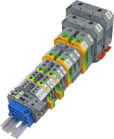 Bornier de montage sur rail DIN 30A