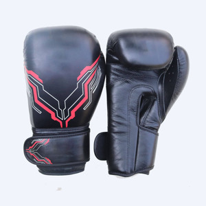 Guantes de Boxeo de Cuero Hechos en Pakistán, 10oz, 12oz, 14oz, 16oz, Transpirables, para Entrenamiento y Sparring, Marca Privada, Personalizados, OEM - Product Image 1
