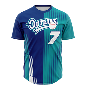 Jersey de béisbol sublimado con logotipo personalizado, camiseta de béisbol transpirable para entrenamiento de alto rendimiento, jersey de béisbol de secado rápido para hombre - Product Image 3