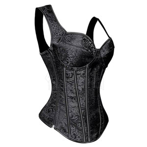 Vintage Style Leather <b>Corset</b> For <b>Women</b> With Stylish Details Adjustable Fit Custom Logo Service Options - Product Image 4