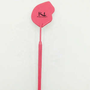 Espejo para Extensión de Pestañas con Forma de Labios, Acero Inoxidable, Logotipo Personalizado, Espejo de Inspección de Pestañas para Artistas de Pestañas - Product Image 1