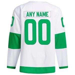 Maillot de hockey sur roulettes à manches longues en maille 100 % polyester, col en V, coupe ajustée, avec logo d'équipe sur le devant, anti-humidité, qualité supérieure pour l'hiver - Product Image 6