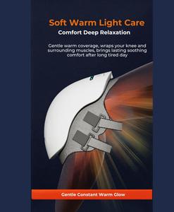 Knee Massager Intelligent 3D Silicone Kneading Heating LCD Screen Wireless Portable 3000mAh Button Control Arthritis Relief OEM - Product Image 6