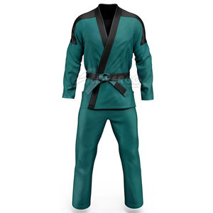 Servicio OEM, Venta al por Mayor de Uniformes de Jiu Jitsu de Manga Larga de Algodón, Uniformes de Artes Marciales de Jiu Jitsu - Product Image 2
