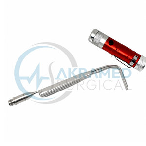 เครื่องมือผ่าตัดจมูกแบบดึงกลับพรีเมียม Aufricht ขนาด 10 มม. x 50 มม. ใยแก้วนำแสง สแตนเลสสตีล สำหรับศัลยกรรมพลาสติก ได้รับการรับรองมาตรฐาน CE - Product Image 6