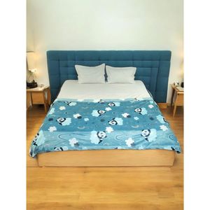1 KG Luxury Soft Flannel Raschel Winter Blanket for Single <b>Bed</b> - Product Image 1
