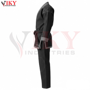 Uniforme de Karate de Lona para Artes Marciales, Directo de Fábrica, Personalizado con Logotipos y Parches, Cómodo y Transpirable - Product Image 2