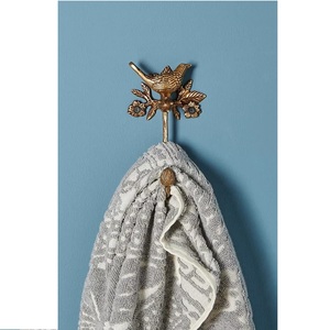 Crochets muraux en forme de canard doré, porte-manteau décoratif en métal, résistant à la rouille, style vintage, à fixer au mur pour salle de bain ou entrée - Product Image 5