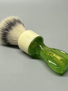 Pinceau à raser professionnel de haute qualité pour homme, en fibres synthétiques, brosse de nettoyage pour barbe, cadeau pour homme - Product Image 3
