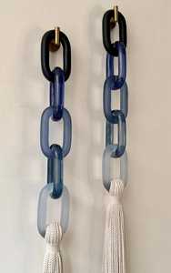 Cadenas de Resina Hechas a Mano de la Mejor Calidad, Eslabones de Cadena con Temática de Amor, Forma Personalizada, Decoración Navideña, Múltiples Tamaños y Colores, Marketing - Product Image 6