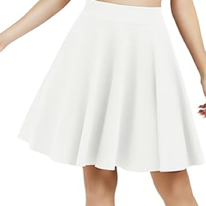 Women's Gradient Color Print Double-Layer <b>Flowy</b> Skirts | Sportswear Quick Dry Seamless Spandex/Polyester Mini Skirt-Regal Three - Product Image 4