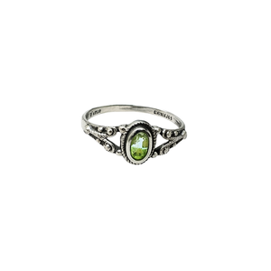 2.0 Grams Fine <b>Peridot</b> <b>Ring</b> - Product Image 2