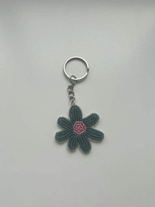 Llavero de Cristal con Cuentas Bordadas Personalizadas, Diseño de Plátano/Cereza/Fresas/Sol/Búho/Vino, para San Valentín o Pascua - Product Image 5