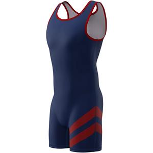 Singlet de Lucha Libre Personalizado de Alta Calidad en Venta, Diseño OEM en Poliéster Sublimado - Product Image 3