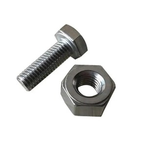 Boulons et écrous hexagonaux robustes galvanisés à chaud pour l'utilisation dans les machines agricoles et industrielles - Product Image 2