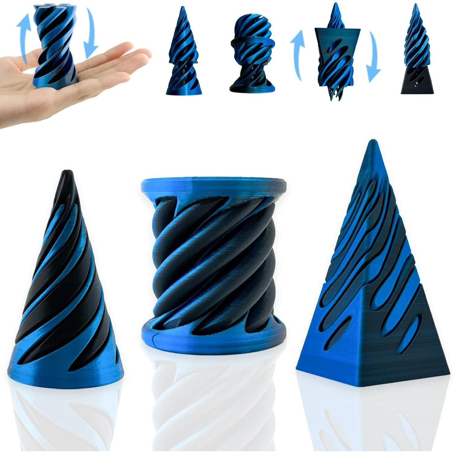 Black and Blue Color
